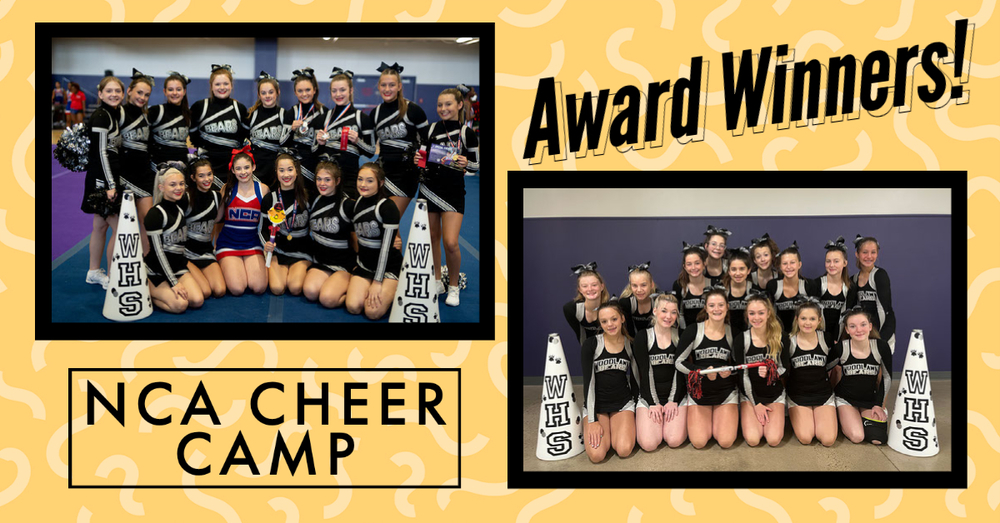 group pictures of cheerleaders with awards